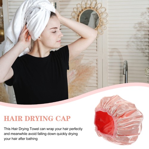 Waterproof Dry Hair Cap Miss Women's Shower Caps for Reusable Large - Picture 11 of 12