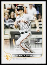 2022 Topps Alex Dickerson #362 San Francisco Giants