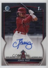 2023 Bowman Chrome Prospect Auto Jorge Ruiz #CPA-JRZ Auto 10b5