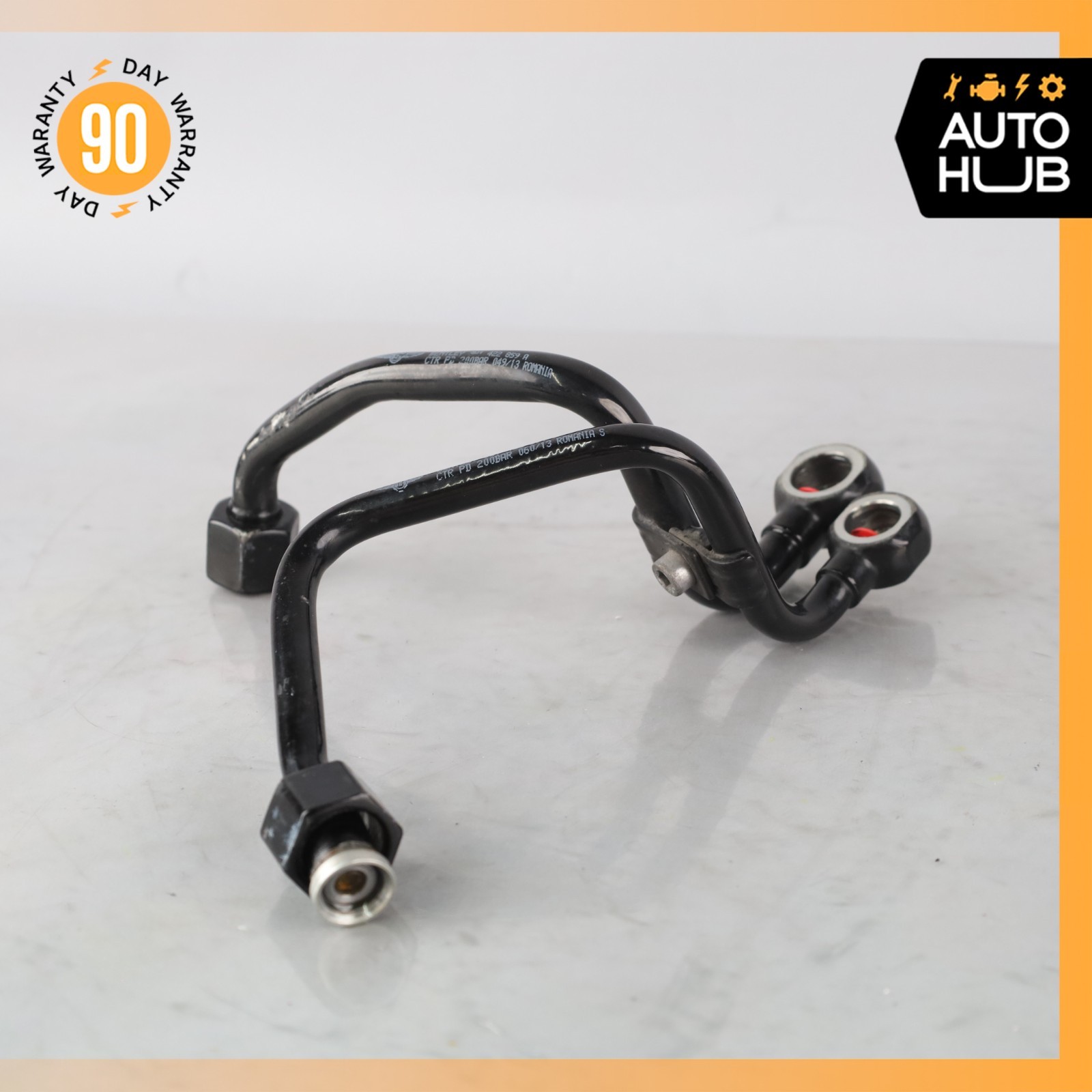 03-18 Bentley Continental GTC Speed High Pressure Power Steering Hose Set OEM