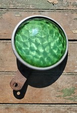 King Bee Green Glass Reflector Accesory 30s 40s 50s Vintage Original