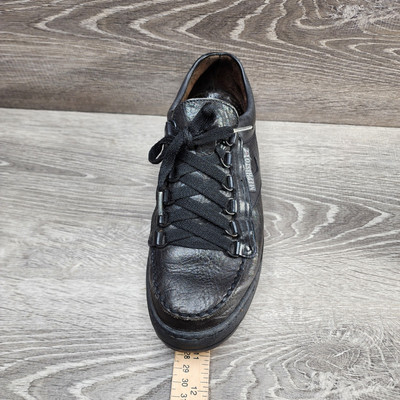 Mephisto Cruiser Trampolins Black Leather Lace Up Oxfords Shoes