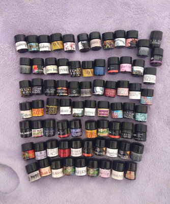 New $800+ Sucreabeille Indie Niche 74 PC Lot Perfume Oil Bundle Retired Scents!