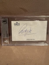 Ringo Starr Autographed Signed Cut Beckett Slabbed Beatles McCartney Related