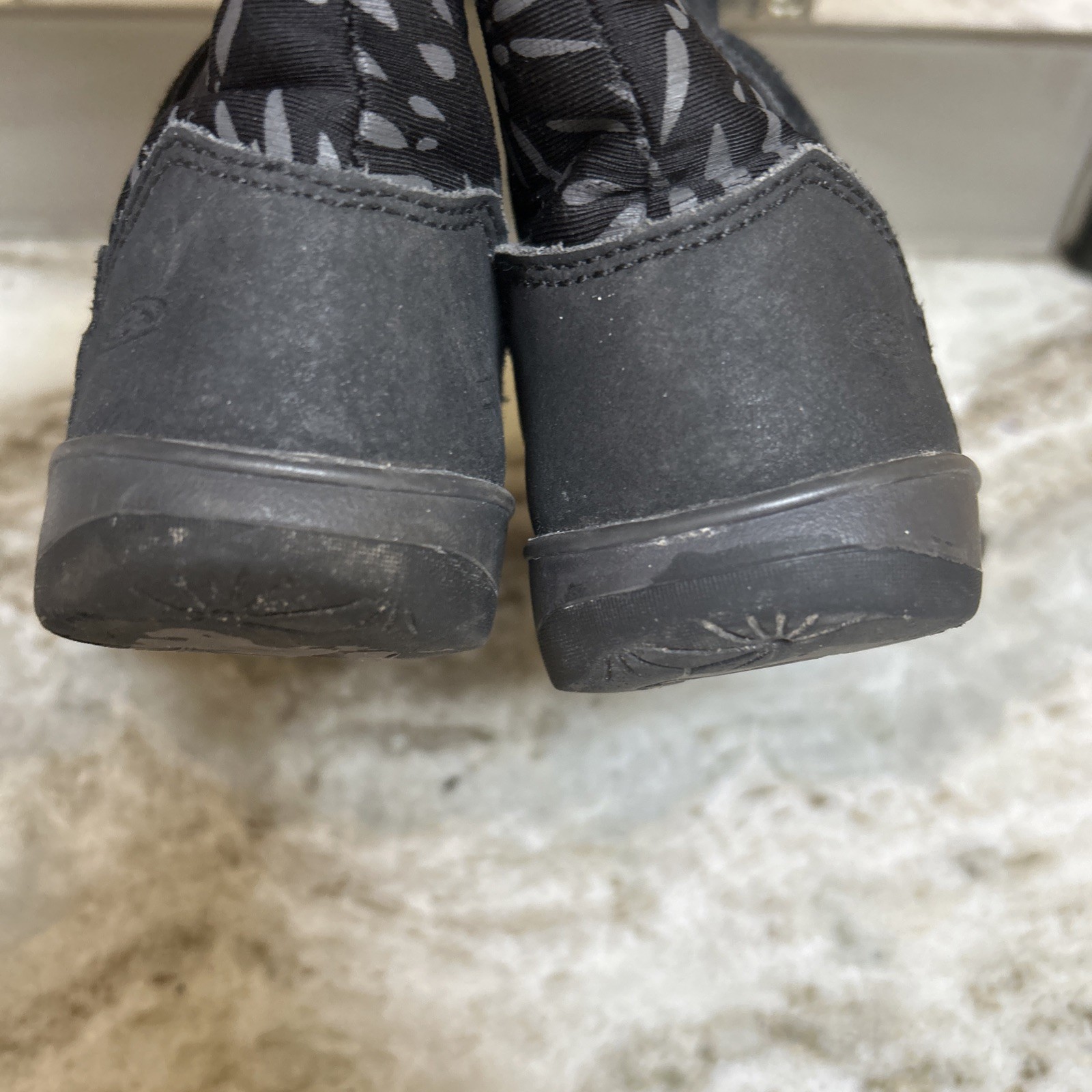 Stivali KEEN Moxie alti impermeabili neri bambini ragazze taglia 9 cerniera inverno pioggia neve