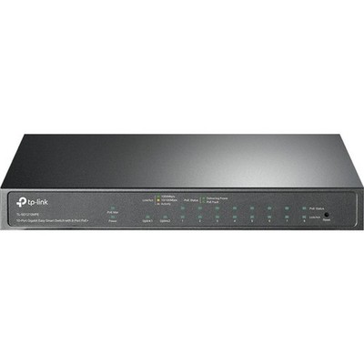TP-Link TLSG1210MPE 10-Port Gigabit Easy Smart Switch w/ 8 PoE+