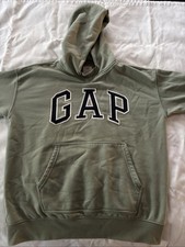 GAP Teen Hoodie Size 12 Gasoline Green