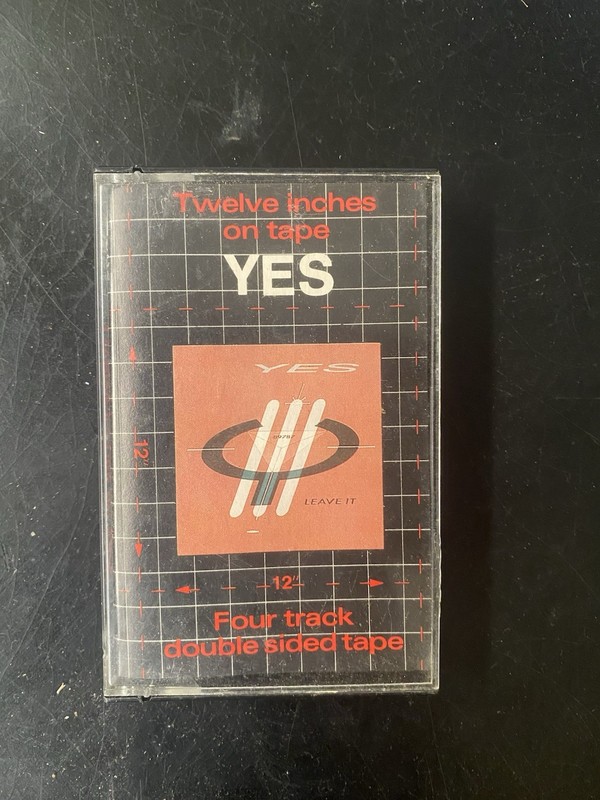 Yes Twelve Inches on Tape Cassette ATCO Rock 89787C 790156-4