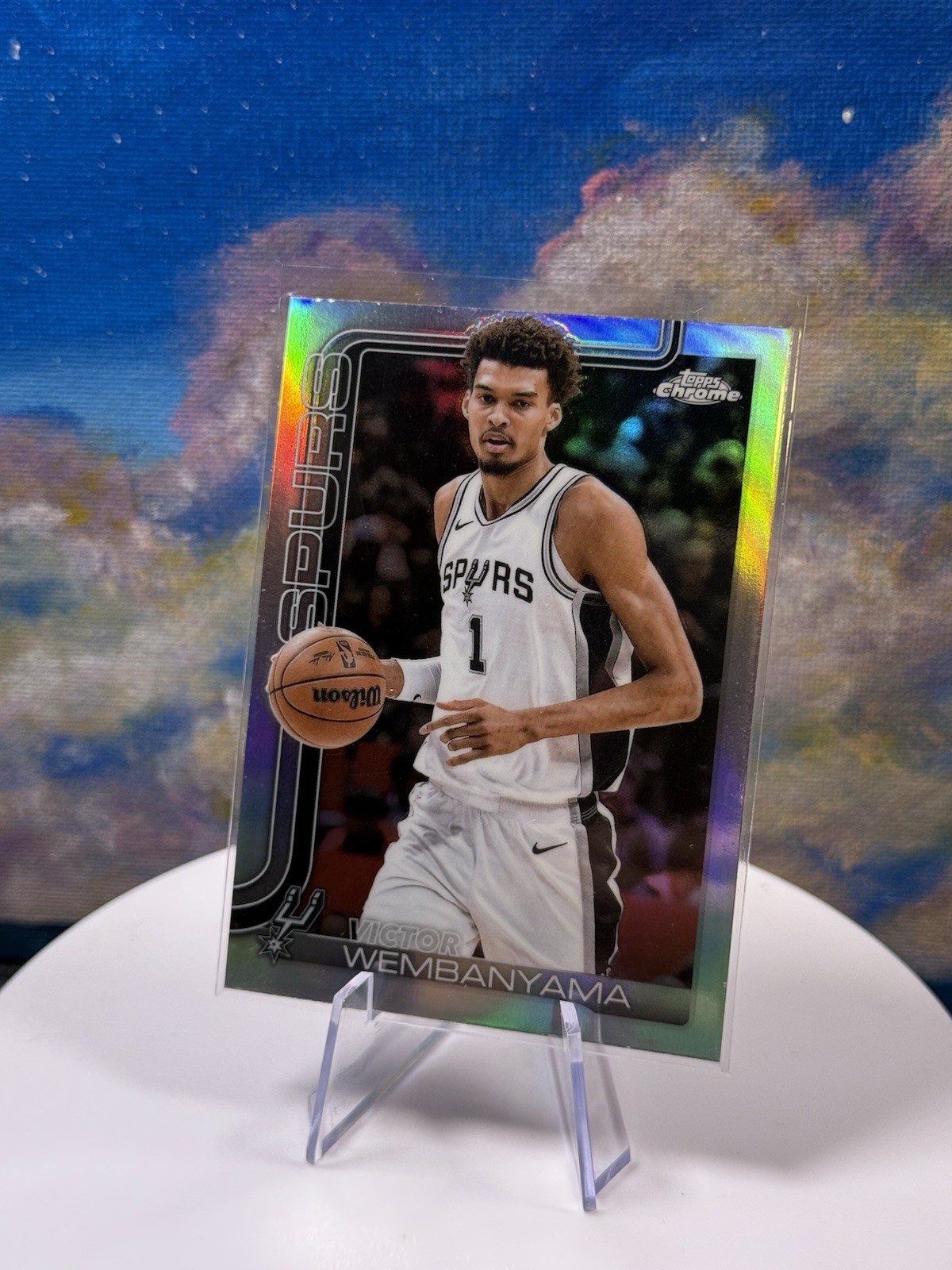 2025-26 Topps Chrome - Victor Wembanyama #221 Refractor