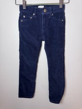 Crewcuts Boys Navy Blue Corduroy Pants Adjustable Waist Sz 5