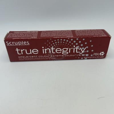 scruples true integrity color creme system 4RM Merlot Med Red Mahogany Worn Box