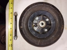 21WW71 RAZOR SCOOTER FRONT TIRE, 200X50, WITH AXLE, VERY GOOD CONDITION