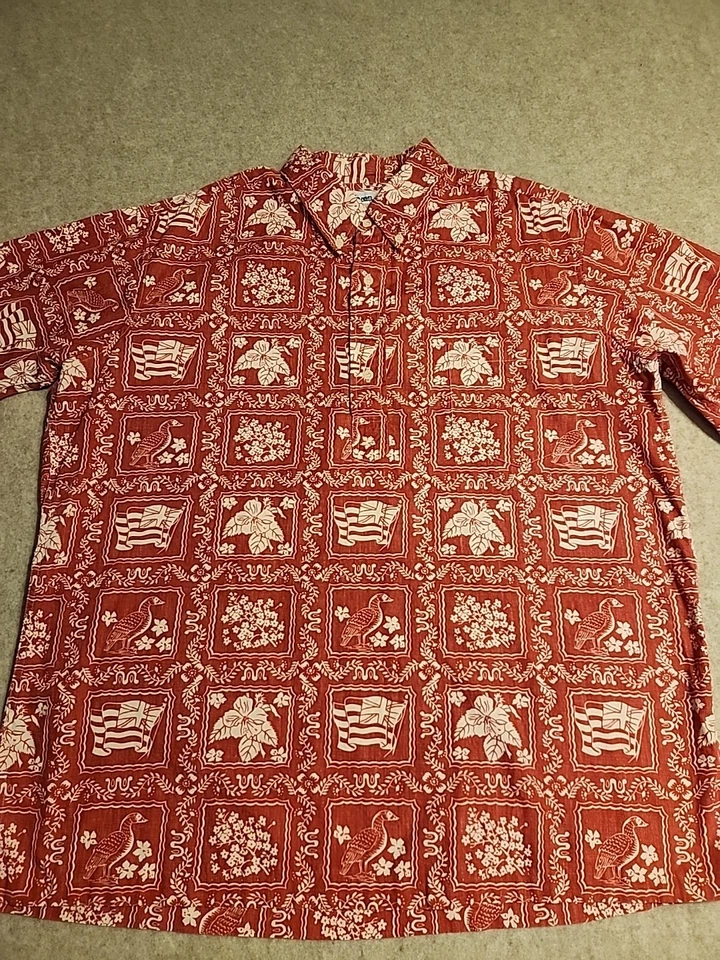 Camisa Aloha Pullover Lahaina Marinero Etiqueta Bikini Cuchara Años 90 4 Botones - XXL Foto 3 de 4