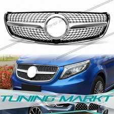 Diamantgrill Kühlergrill für Mercedes V-Klasse 2014-2019 vor FL Nicht Extra Lang