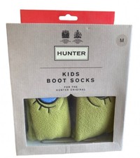 Hunter Original Kids Alien Rain Boot Socks Googly Eye NEW Boxed Sz XL 4 5 6