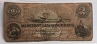1857 The Merchants Exchange Bank, Bridgeport, Connecticut $2 Obsolete Banknote — photo 1