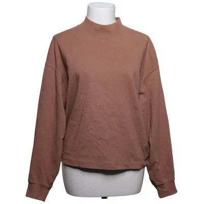 Uniqlo U, sweat-shirt, taille : S, marron, coton/polyester, unicolore #yeE - Photo 1/4