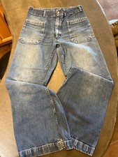 RARE Vintage US Navy Seafarer Dungaree Men  s Bell Bottom Jeans, 28  Waist