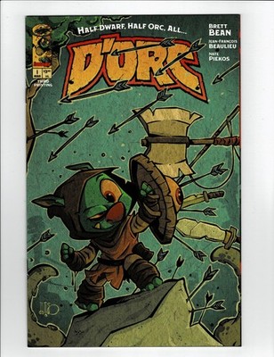D'ORC #1 FREELY ABRIGO 3RD/THIRD PRINT MEGACON EXCLUSIVE VARIANT NEW/UNREAD COA