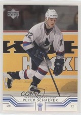 2001-02 Upper Deck Peter Schaefer #171 0i6