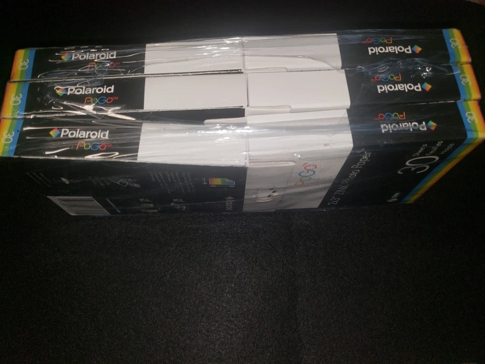 Polaroid PoGo 2x3" Zink Photo Paper 30 Sheets New Lot of 6, sealed! - Image 2 of 2