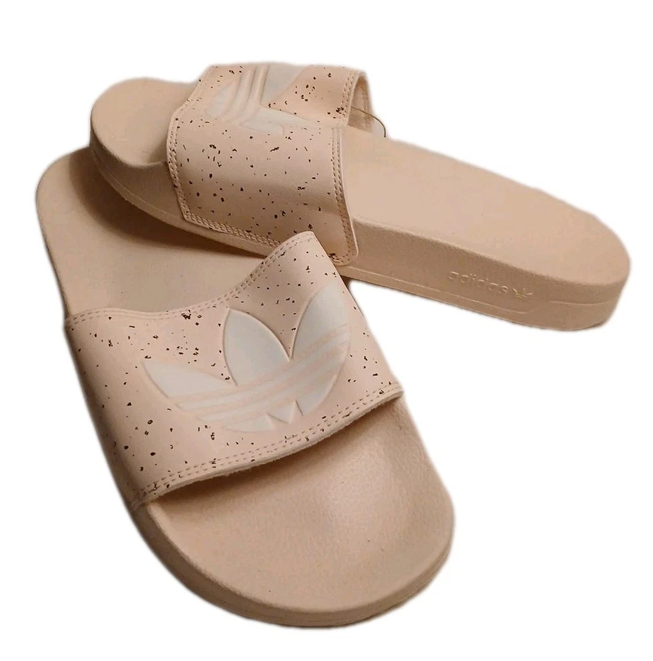 ADIDAS Sandals WOMENS Sz 11 ADILETTE Lite W COMFORT SLIDE NWT Athleisure Pink - Image 4 of 4