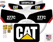 Fits Caterpillar 277C HIGH FLOW XPS Decal Kit Skid Steer 3M VINYL