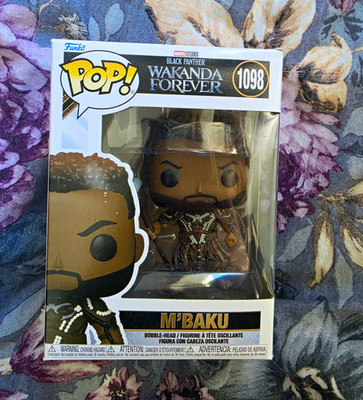 Funko Pop! Marvel Black Panther: Wakanda Forever M'Baku Wackelkopffigur #1098