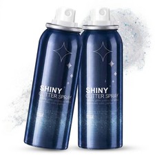 Body Glitter Spray for Hair Body, Long Lasting Shimmer for Festival Stage