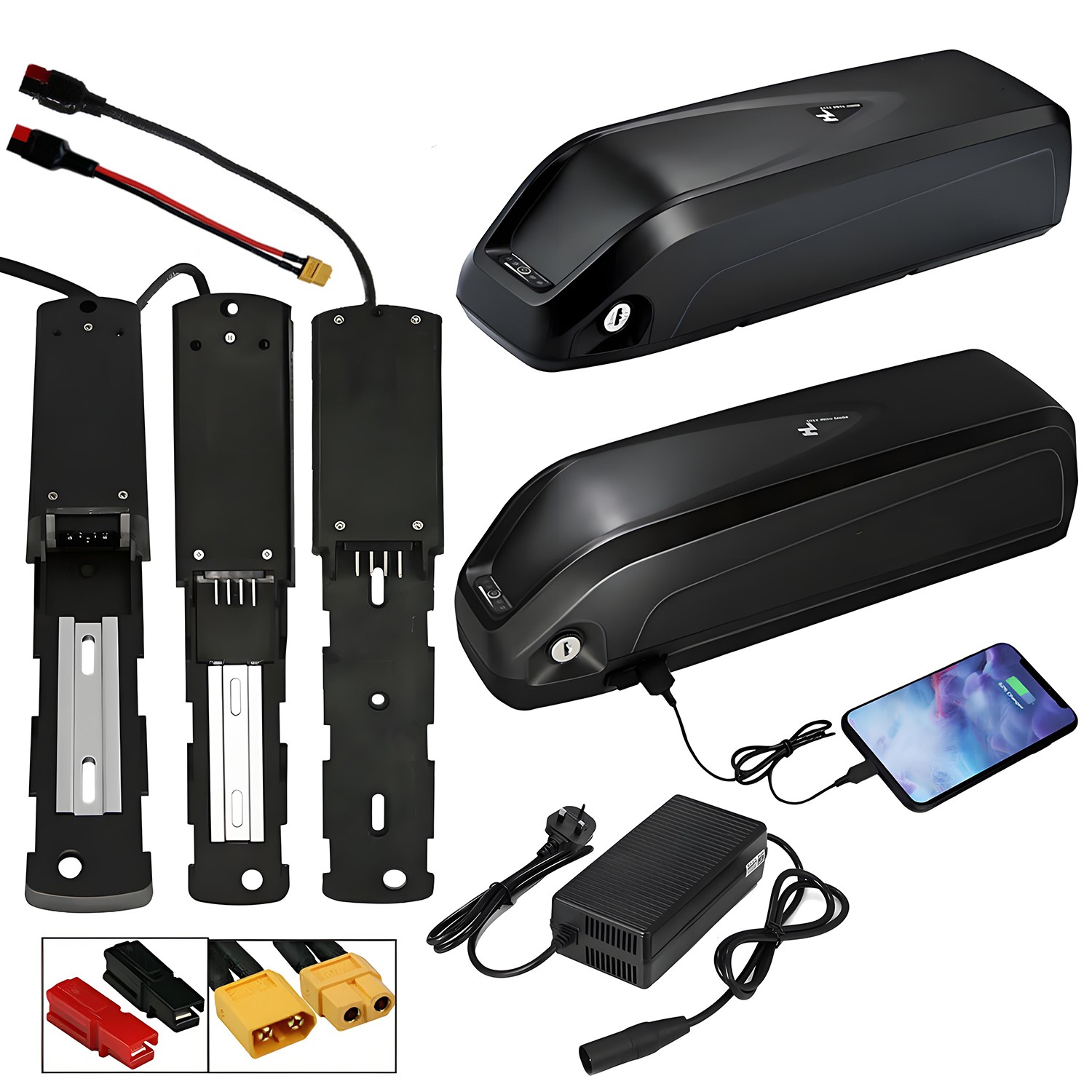 36V 48V 10AH 13AH 15AH Li-lon Battery for 1000W 750W 500W Ebike Electric Bicycle