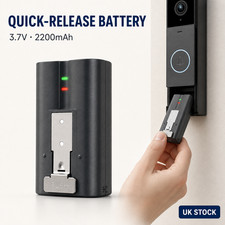 Genuine 3.7V 2200mAh Battery for Ring Doorbell 2 3 4 Spotlight Stick Up Cam