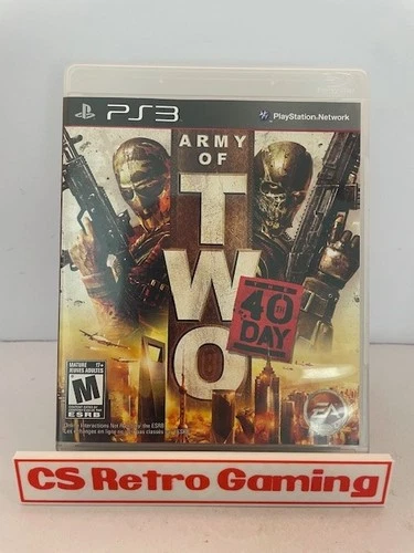New ListingArmy of Two: 40th Day (PlayStation 3, PS3) Complete w/Man Tested Working