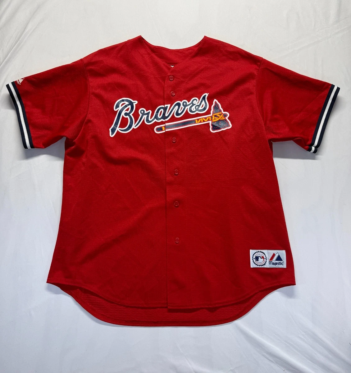 Chipper Jones Red MLB Jerseys for sale | eBay