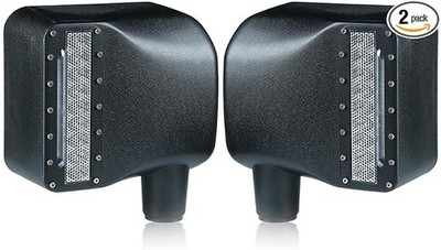 Xprite Clear Lens LED Side Mirrors Compatible with 2007-2018 Jeep Wrangler