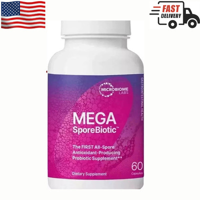 Mega Spore Biotic   60 capsules New&Sealed EXP/27