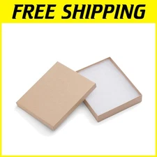 42PC Brown Jewelry Boxes - Ideal for Necklaces, Bracelets