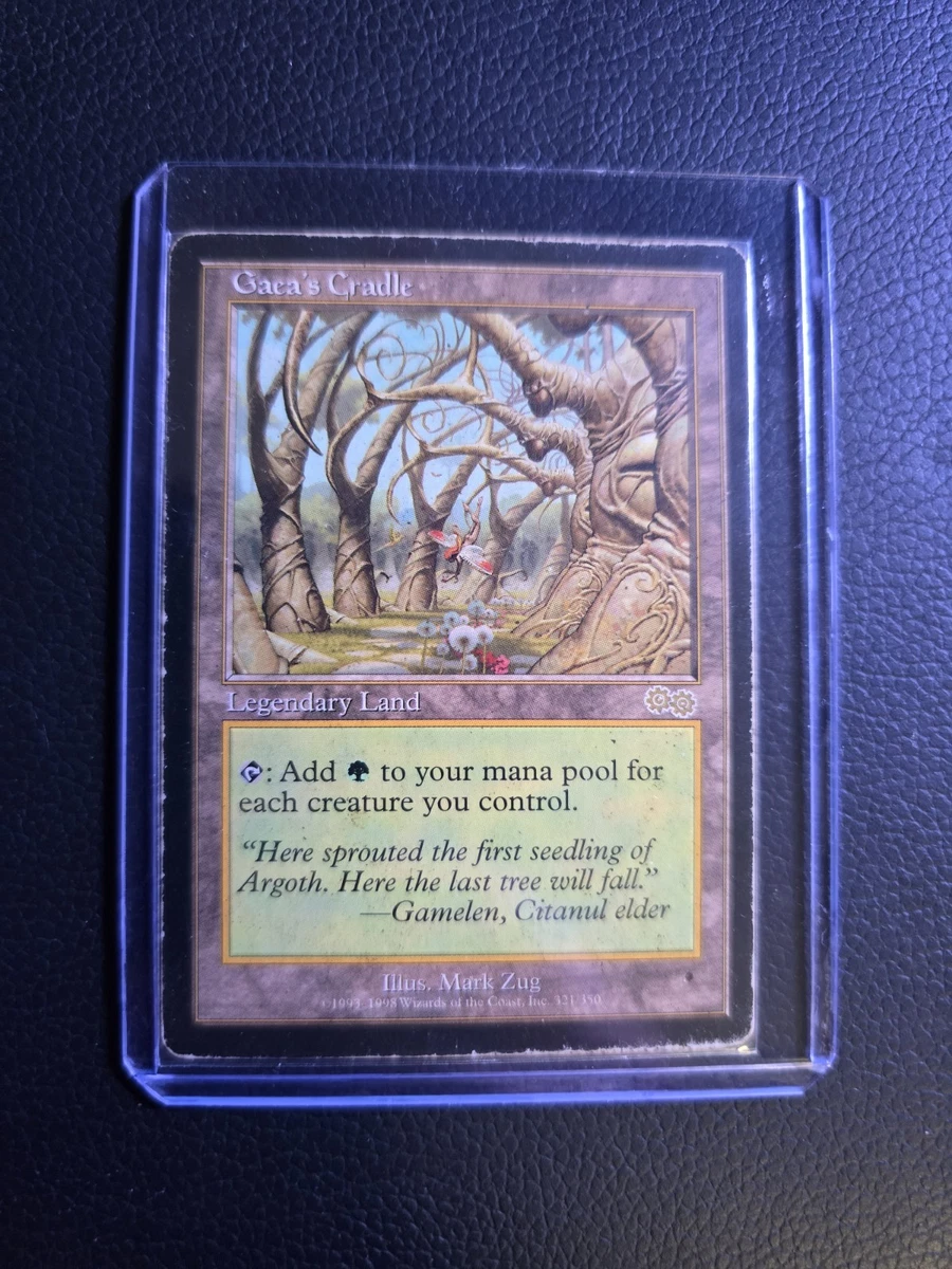 Gaea's Cradle Magic: The Gathering Urza's Saga Rare Individual