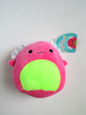 Squishmallows Blacklight Archie Axolotl 5'' (Brand New NWT)