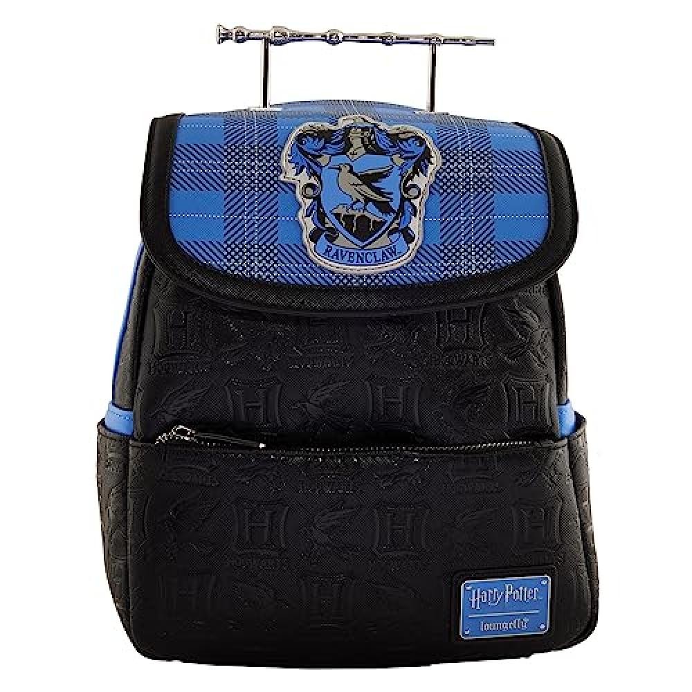 (TG. Taglia unica) Loungefly - Harry Potter - Ravenclaw Plaid Mini Backpack And