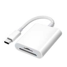 USB C SD MicroSD TF Reader Plug Play Adapter For iPhone 17 16 15 USB C Device