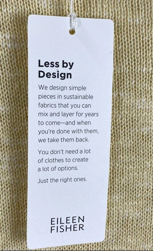 Traje amarillo Eileen Fisher - talla mediana Foto 4 de 4