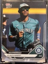 2025 Topps Now Road to Opening Day Julio Rodriguez #OD-131 /512 Seattle Mariners