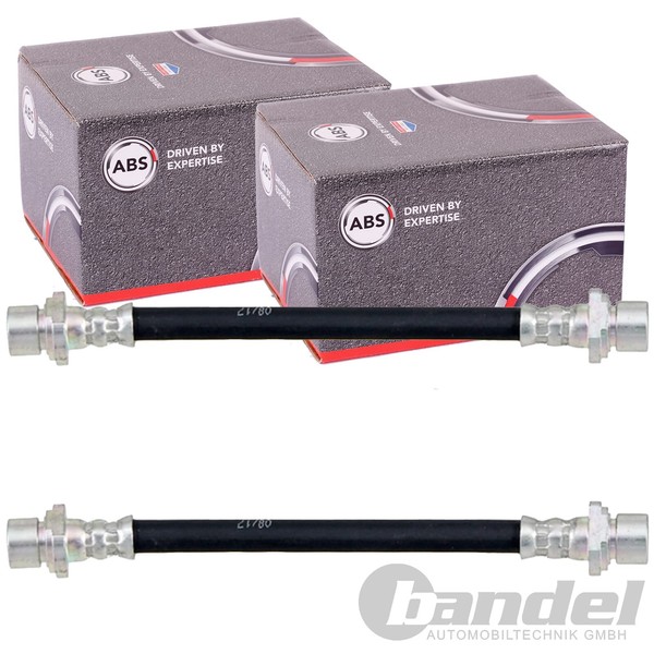 2X A.B.S. BremsschlÄUche Hinten Passend FüR Daihatsu Cuore-image
