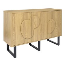Buffet 3 Portes "Calypso" 120cm Marron