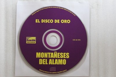 Montaneses Del Alamo El Disco De Oro CD Rare Latin Norteno, Corrido, Polka