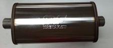 3 Inlet Outlet Diameter Cc - 5x11 Oval 22 Body Magnaflow Muffler Ss 12579 3 Inlet Outlet Diameter Cc - 5x11 Oval 22 Body Magnaflow Muffler Ss 12579