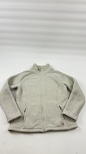 Spyder Jacket Girls Large Beige Sherpa Fleece Lined Full Zip Outdoor Casual