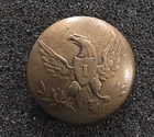 Copper 1 piece Eagle Infantry Officer's Coat Button - BM fancy BEST QUALITY
