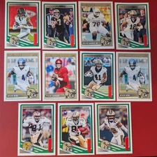 2025 SCORE NFL New Orleans Saints Team Set Tyler Shough Alvin Kamara