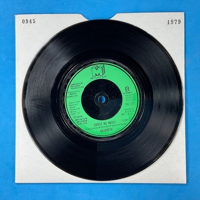 Nazareth, MAY the Sunshine/Expect NO Mercy 7'' Vinyl Single Record